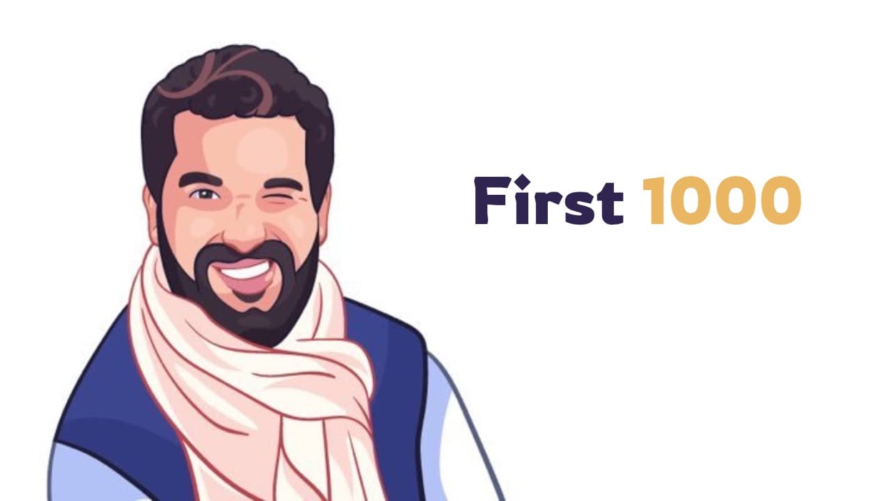 The First 1000 Are the Toughest—and Ali Abouelatta’s Tracking It