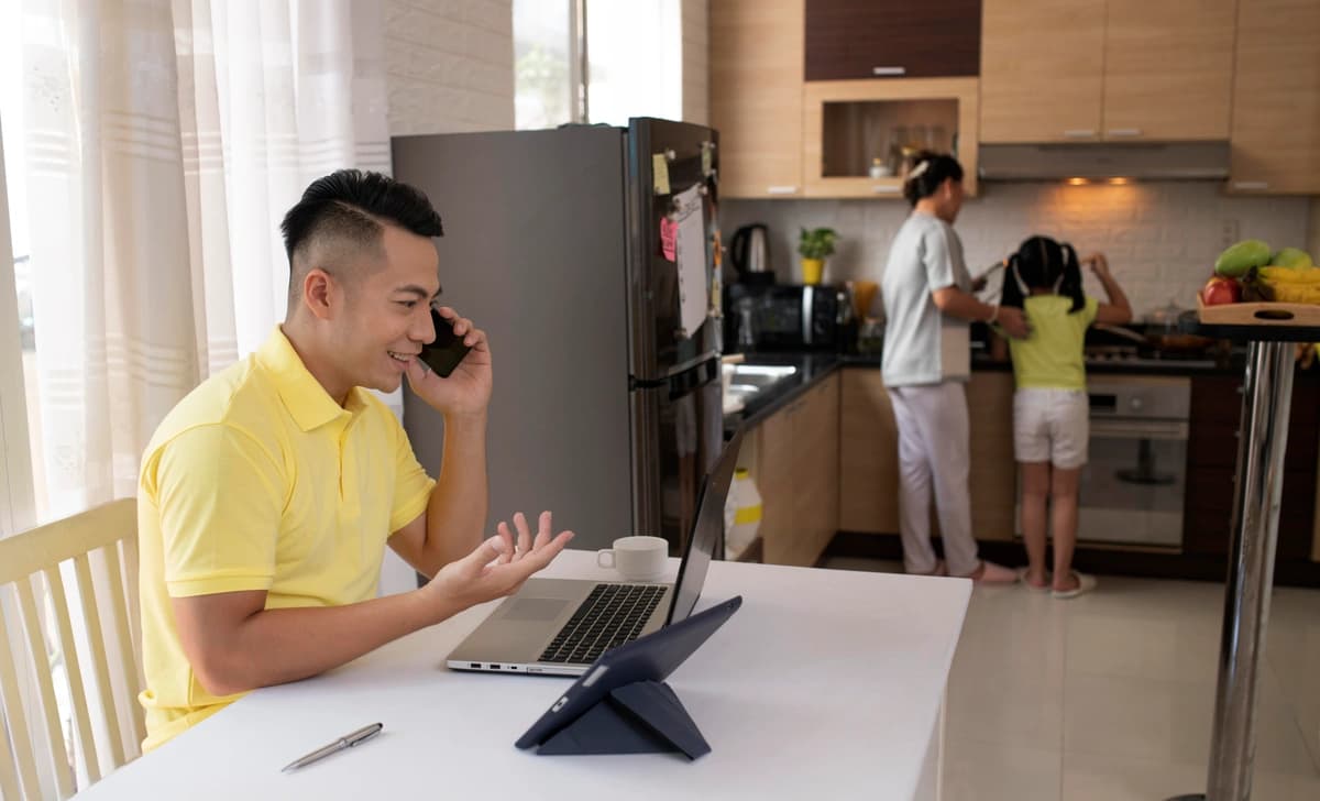 From Calls to Errands: How Remote Work Setup Affects Productivity