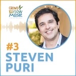 Grind Less, Flow More podcast with Steven Puri on focus and blocking distractions